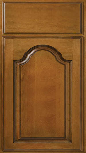 Bertch Baroque cabinet door style